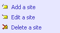 Edit your new site