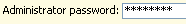 Administrator password