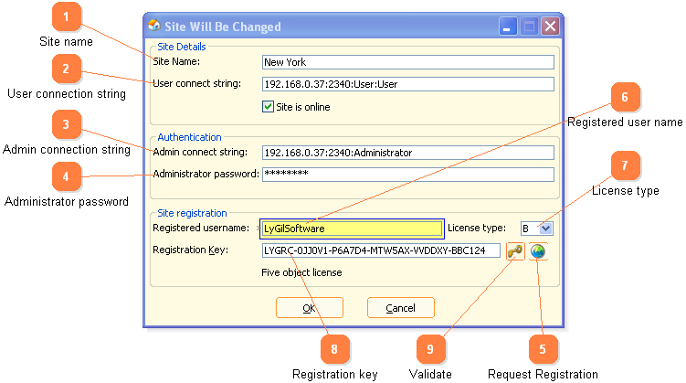 Configure Site