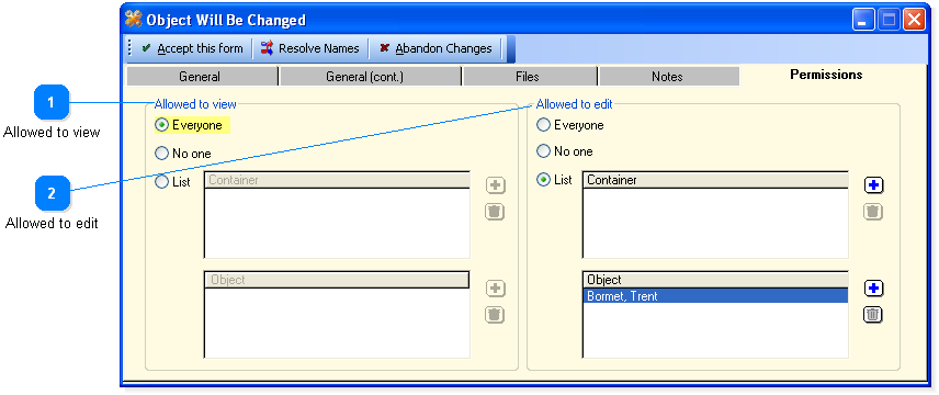 4. Permissions