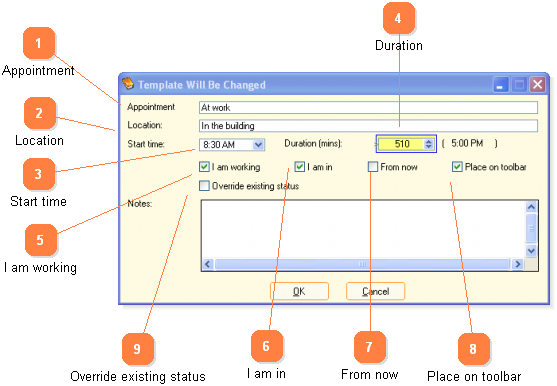 Editing server templates