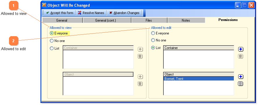 4. Permissions