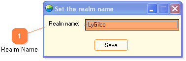 Set the Realm Name