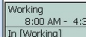 Appointment list